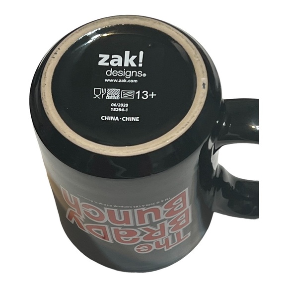 Zak Designs Brady Bunch Graphic Coffee Cup – Vibrant 80’s Retro Pop Art 12oz Mug - Picture 5 of 8